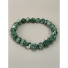 Bracelet en agate arbre, perles 8 mm.