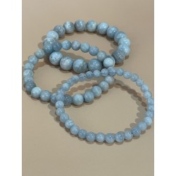 Bracelet aigue-marine qualité AA