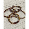 Bracelet jaspe mokaïte
