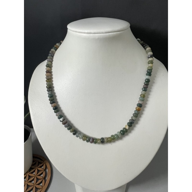 Collier en agate