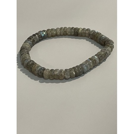 Bracelet labradorite rondelles Bracelet labradorite rondelles
