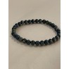 Bracelet  en œil de faucon, perles 6 mm.
