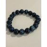 Bracelet  en œil de faucon, perles 10 mm.