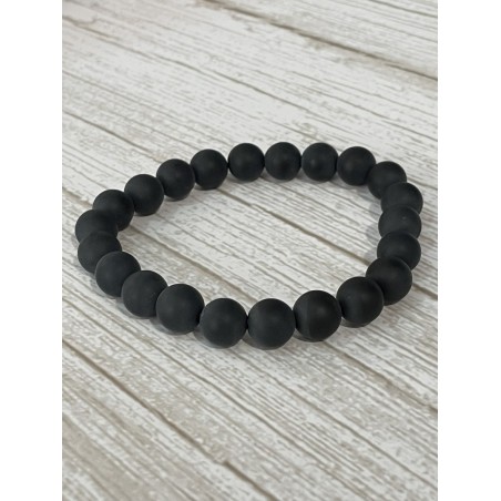 Bracelet onyx mat