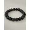 Bracelet onyx et lave
