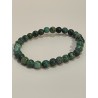 Bracelet en turquoise d'Afrique, perles 6 mm.