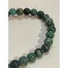 Bracelet en turquoise d'Afrique, perles 6 mm.