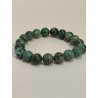 Bracelet en turquoise d'Afrique, perles 10 mm.