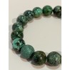 Bracelet en turquoise d'Afrique, perles 10 mm.