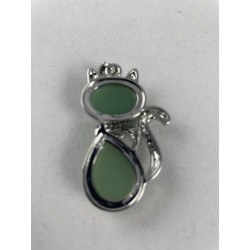 face arrière pendentif chat et aventurine