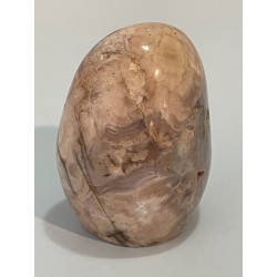 Forme libre agate mousse rose 003