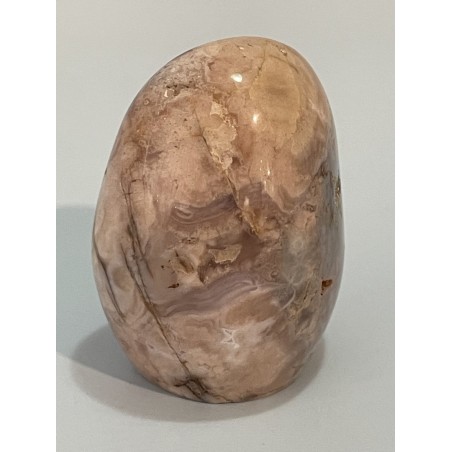 Forme libre agate mousse rose 003