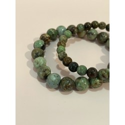 Bracelet en opale verte