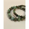 Bracelet en opale verte