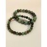 Bracelet en opale verte