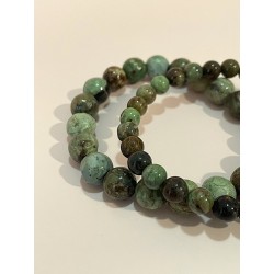 Bracelet en opale verte