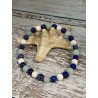 Bracelet Brise Océane en lapis-lazuli, amazonite et magnésite