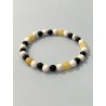 Pierres naturelles utilisées pour la création du bracelet Le Gentleman des Mers - Perles 6 mm.