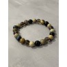 Pierres naturelles utilisées pour la création du bracelet L’Instinct du Sanglier.