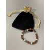 Le bracelet L’Ermite aux Crapauds et son écrin.