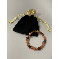 Le bracelet L’Héritier du Dragon et son écrin.