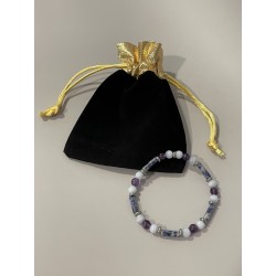 Le bracelet L'éclat de Cristal et son écrin.