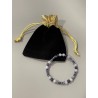 Le bracelet L'éclat de Cristal et son écrin.