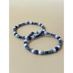 Le bracelet L'éclat de Cristal existe en 19 cm et 21 cm de longueur.