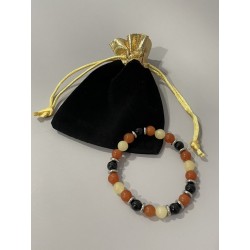 Le bracelet Le Cycle de la volonté et son écrin.