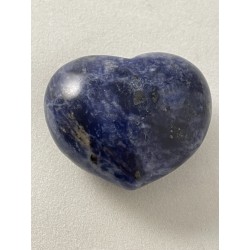 Galet cœur sodalite