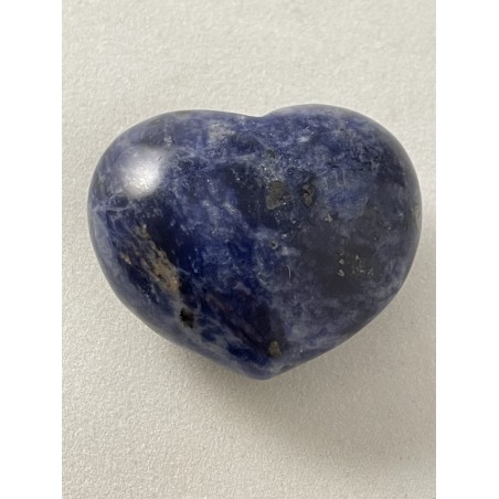 Galet cœur sodalite