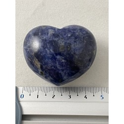 Galet cœur sodalite