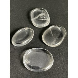 cristal de roche - galet plat