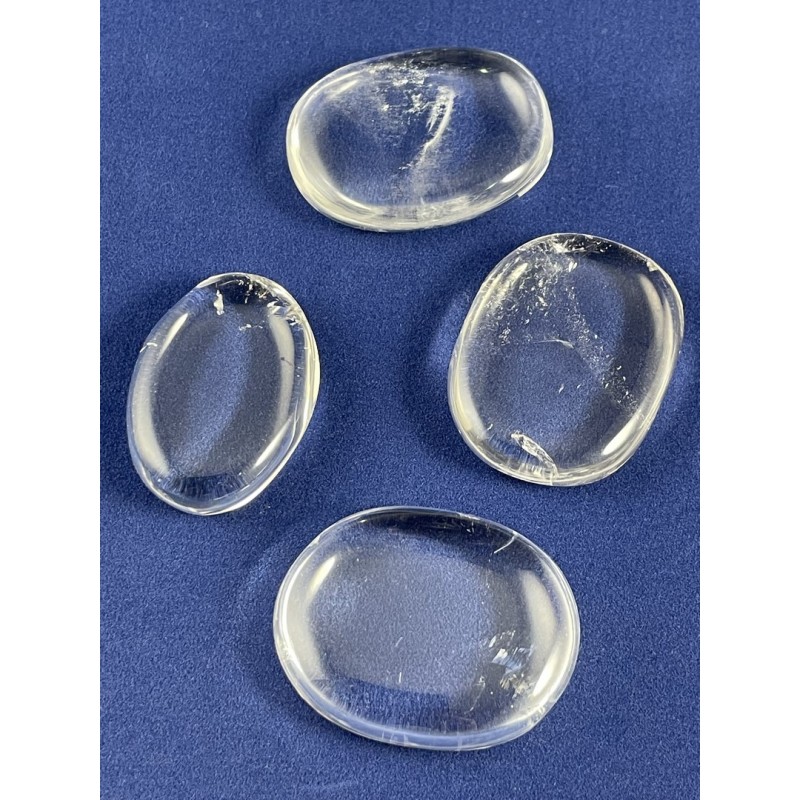 cristal de roche - galet plat