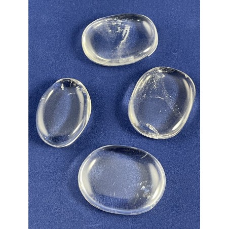 cristal de roche - galet plat