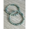 Bracelet amazonite bleue