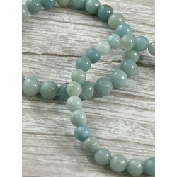 Bracelet amazonite bleue