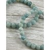 Bracelet amazonite bleue