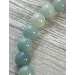 Bracelet amazonite bleue
