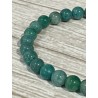 Bracelet amazonite verte