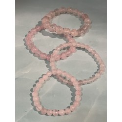 Bracelet quartz rose
