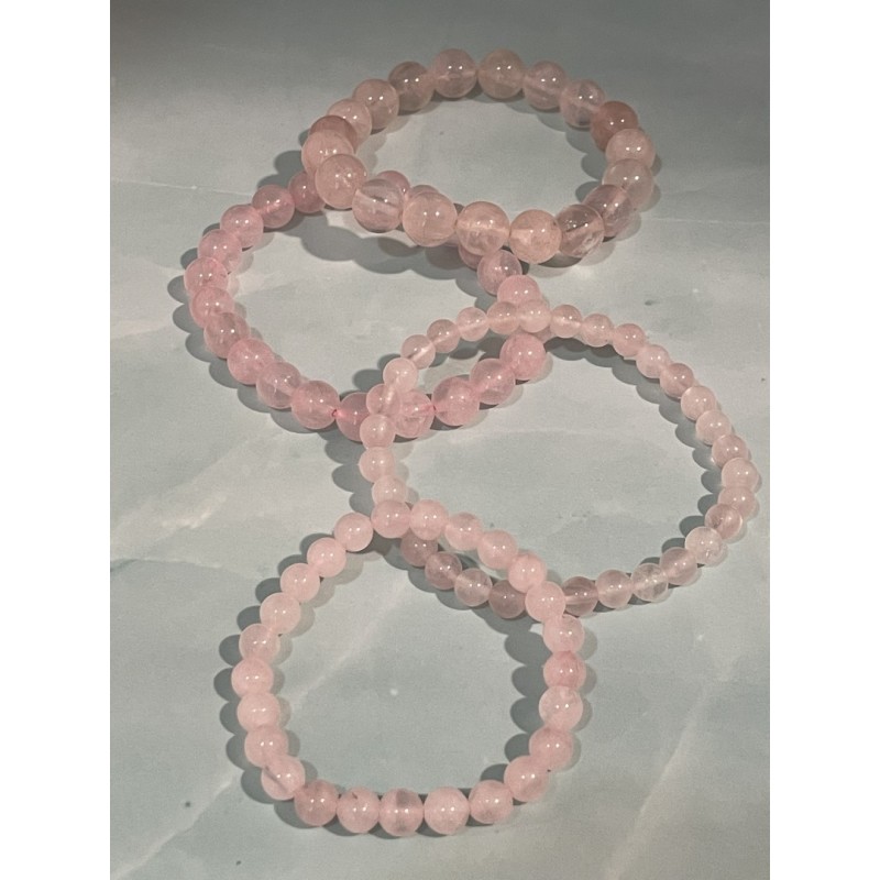 Bracelet quartz rose