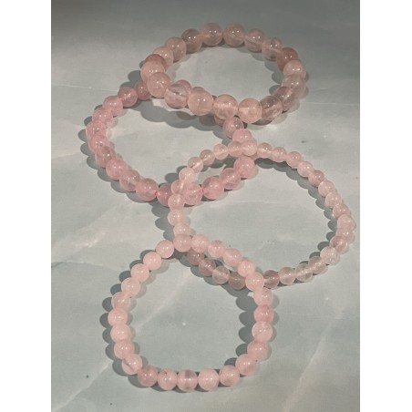 Bracelet quartz rose
