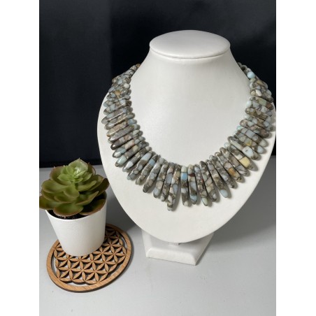 Collier jaspe impérial