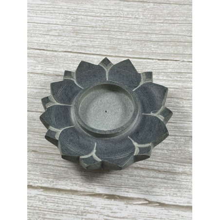 Porte encens - bougeoir Lotus