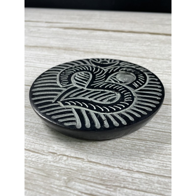 Porte encens rond symbole OM