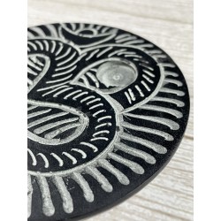 Porte encens rond symbole OM