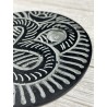 Porte encens rond symbole OM